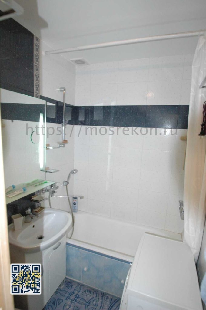 Капитальный ремонт ванной комнаты в Щукино