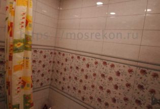 Ремонт ванной комнаты 2.25 м2 в Балашихе