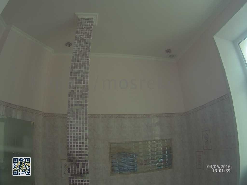 Отделка потолка под окраску в ванной на Кропотницкой