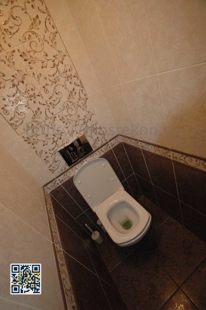 Ремонт туалета по проекту в Красногорске