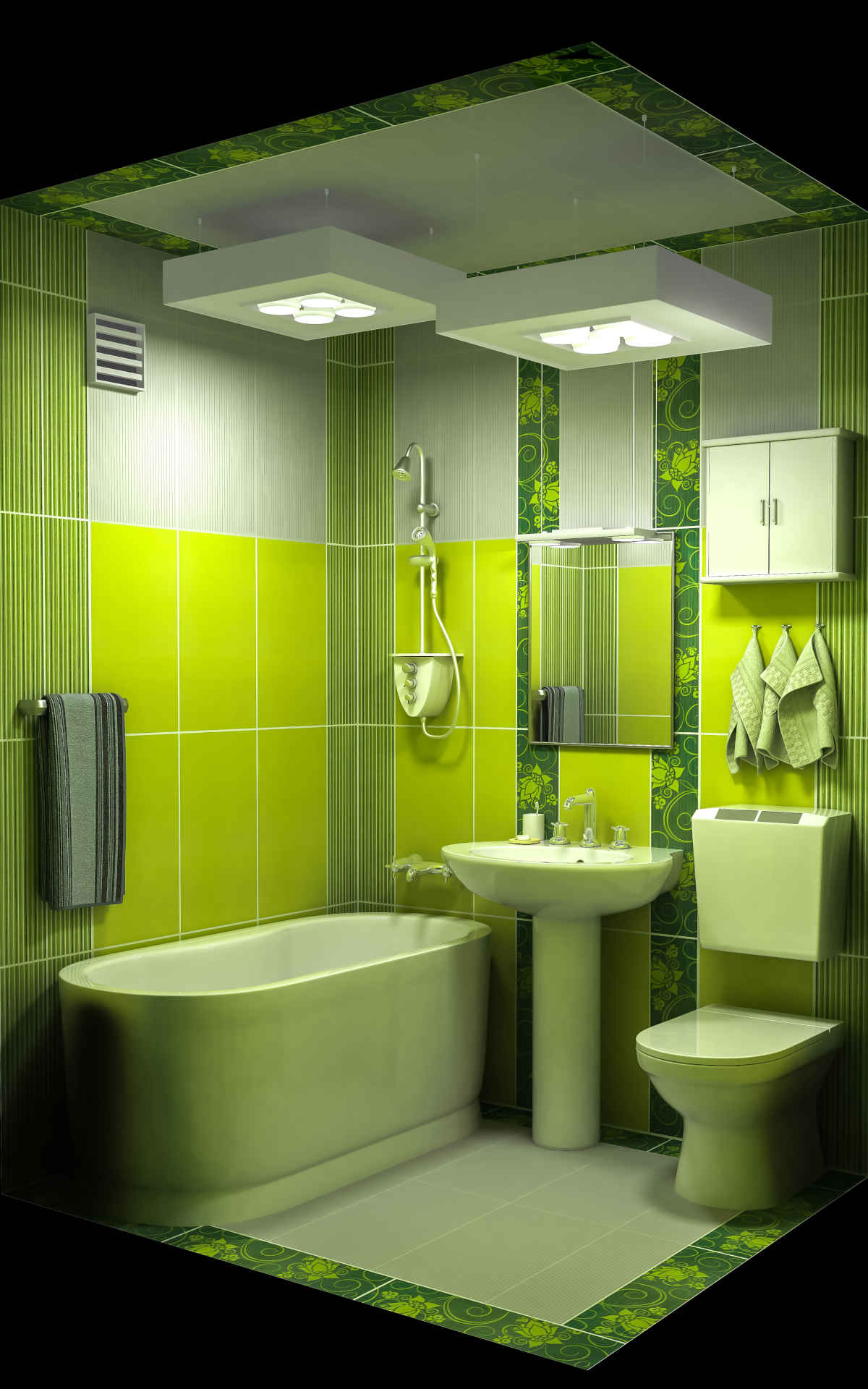Дизайн туалета и ванной комнаты – фото туалетных комнат